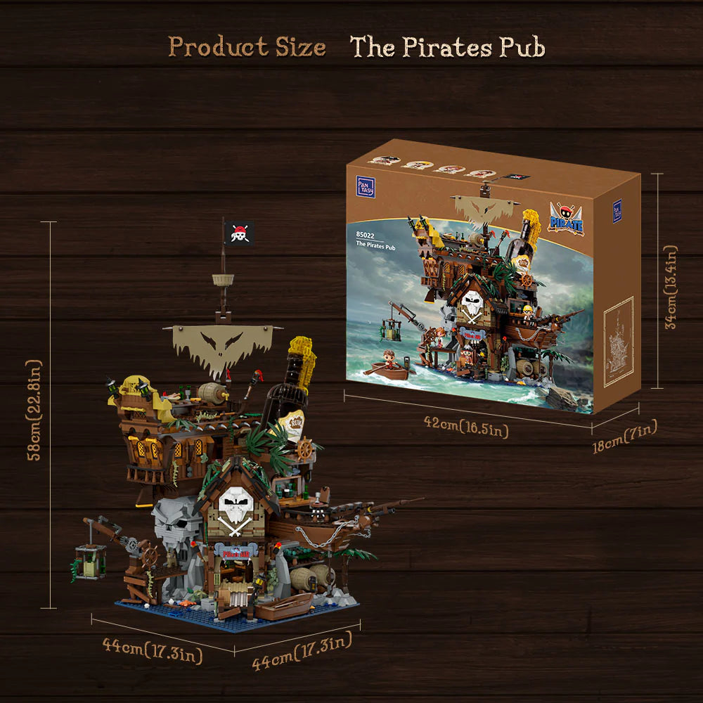 Pantasy The Pirates Pub Piratenbar Klemmbausteine Set - 85022