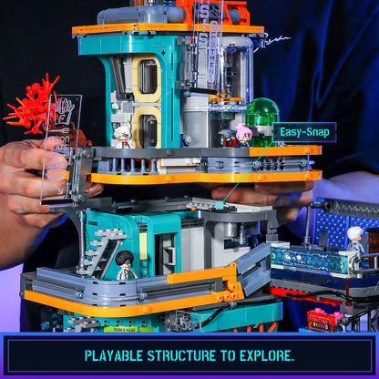 Funwhole Cyberpunk Apartment Villa Klemmbausteine Set - F9042