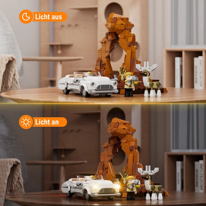 Funwhole Deer Crossing Hirsch-Treffpunkt Klemmbausteine Set - F9053