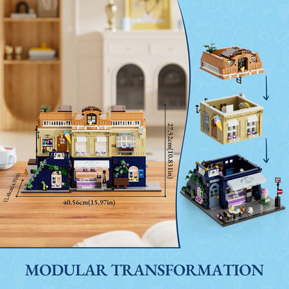 Funwhole Gelato Store Eisdiele Klemmbausteine Set - F9078