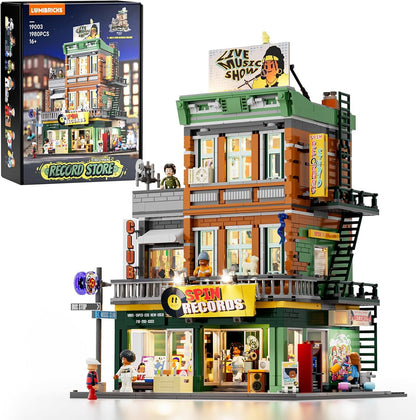 Funwhole F9058 Record Store Klemmbaustein-Set mit Originalverpackung