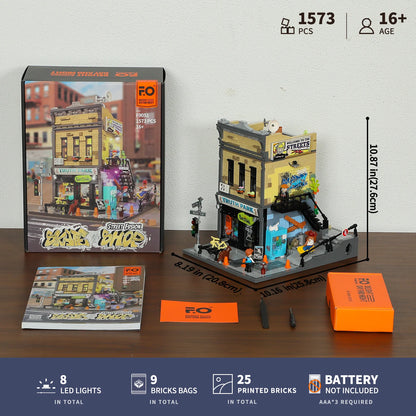 Funwhole Skate Shop Klemmbausteine Set - F9051