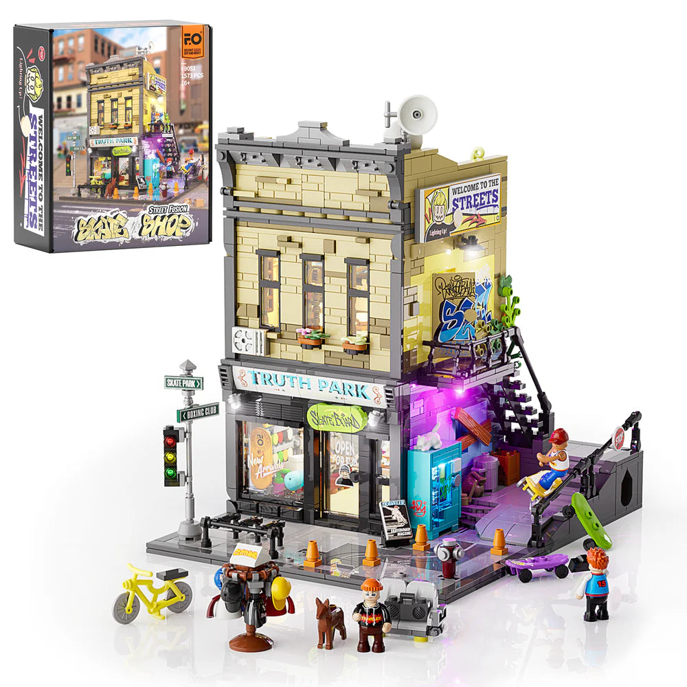 Funwhole Skate Shop Klemmbausteine Set - F9051