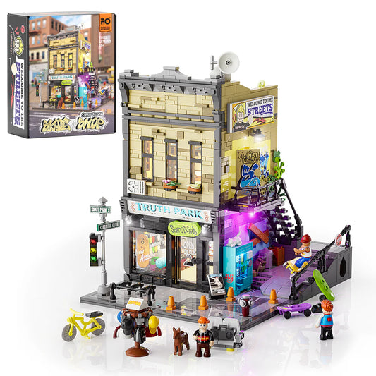 Funwhole Skate Shop Klemmbausteine Set - F9051