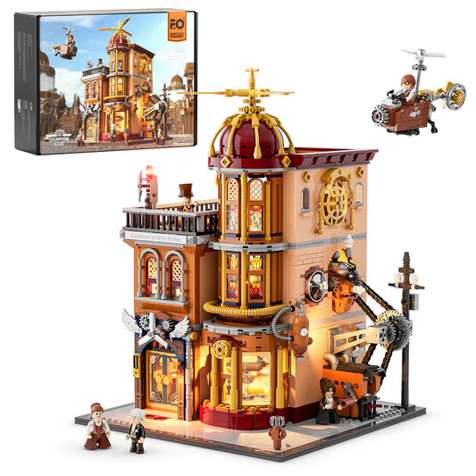Funwhole Steampunk Flying Club Klemmbausteine Set - F9050