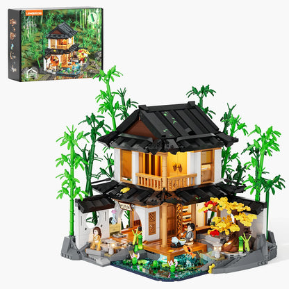 Lumibricks Bamboo House Klemmbaustein-Set asiatische Architektur mit Originalverpackung.