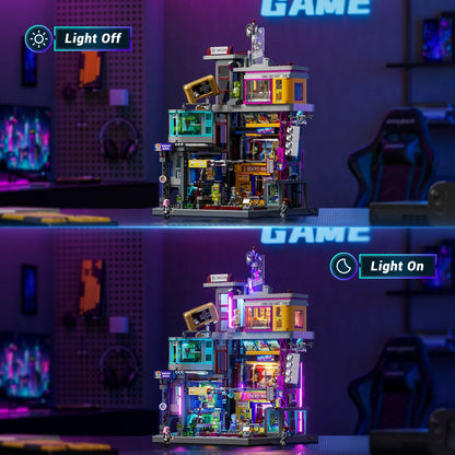 Lumibricks Cyberpunk Game Stack Spielhalle Klemmbausteine Set - L9095