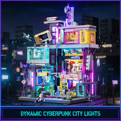 Lumibricks Cyberpunk Game Stack Spielhalle Klemmbausteine Set - L9095