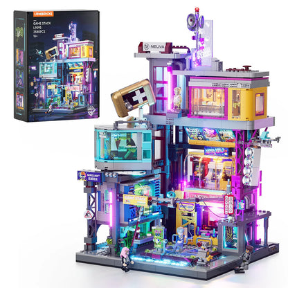Lumibricks Cyberpunk Game Stack Spielhalle Klemmbausteine Set - L9095