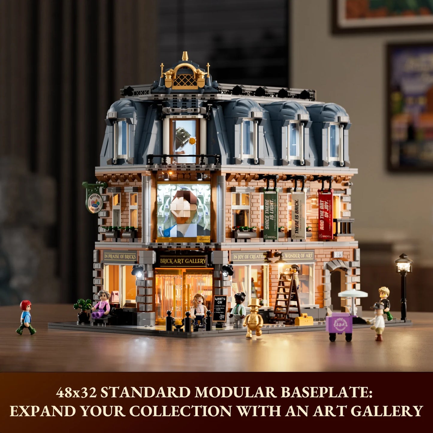 Lumibricks Brick Art Gallery Klemmbausteine Set - L9085