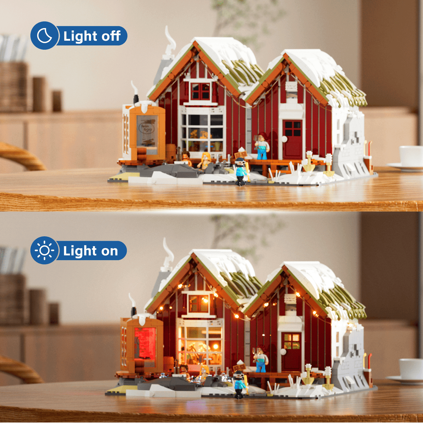 Lumibricks Spa Cabin Island Klemmbausteine Set - L9096