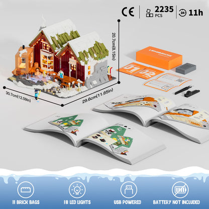 Lumibricks Spa Cabin Island Klemmbausteine Set - L9096