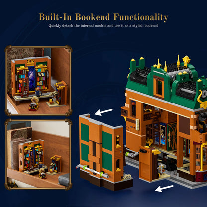 Lumibricks Steampunk Time Rift Library Klemmbausteine Set - 11012