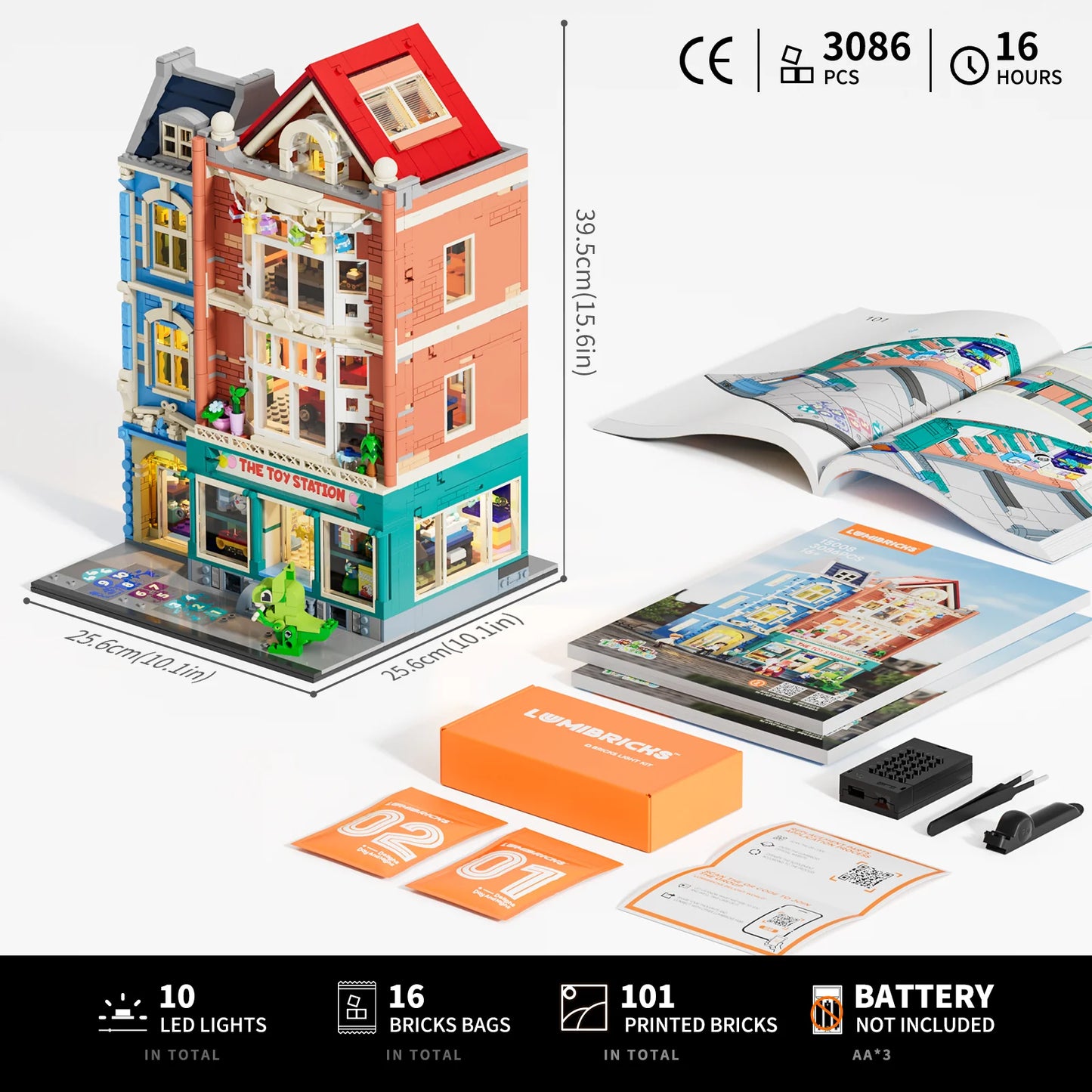 Lumibricks Toy Store Spielzeugladen Klemmbausteine Set - L9100
