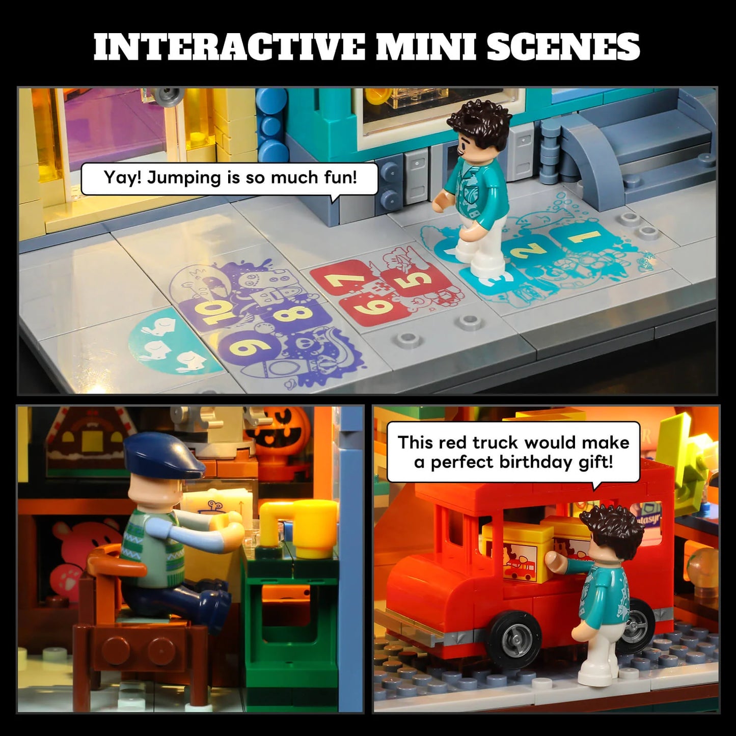 Lumibricks Toy Store Spielzeugladen Klemmbausteine Set - L9100