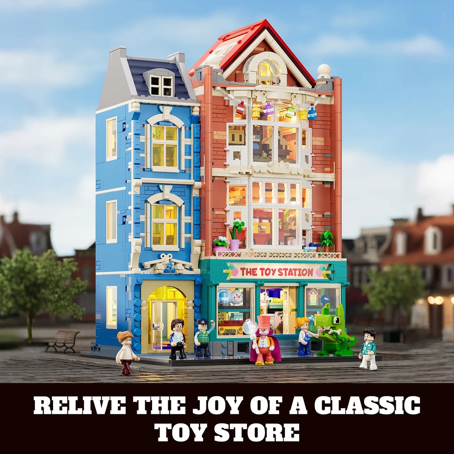 Lumibricks Toy Store Spielzeugladen Klemmbausteine Set - L9100