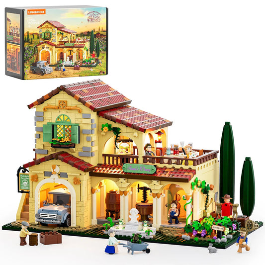 Lumibricks Weingut Vineyard Estate Klemmbausteine Set - L9086