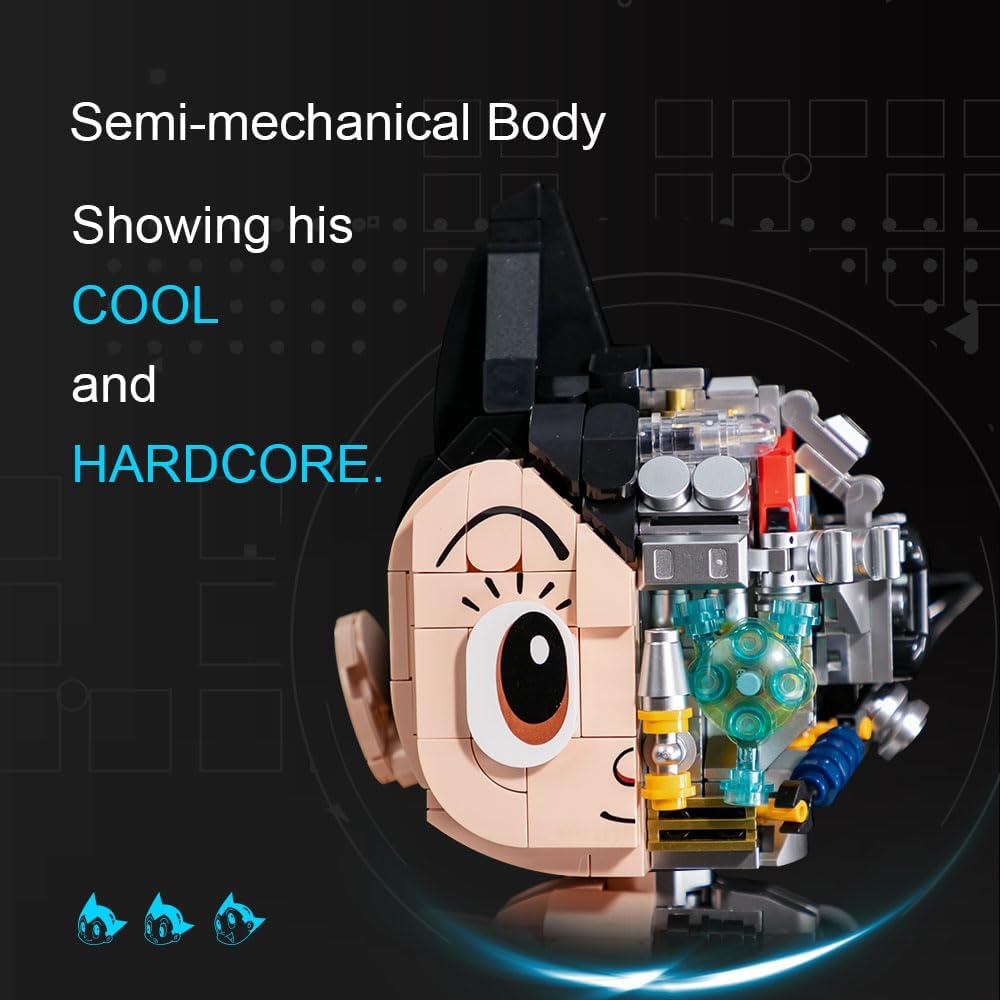 Pantasy Astro Boy Mechanical Clear Version Klemmbausteine Set - 86203