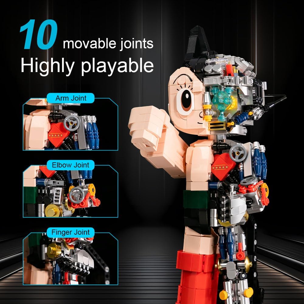 Pantasy Astro Boy Mechanical Clear Version Klemmbausteine Set - 86203