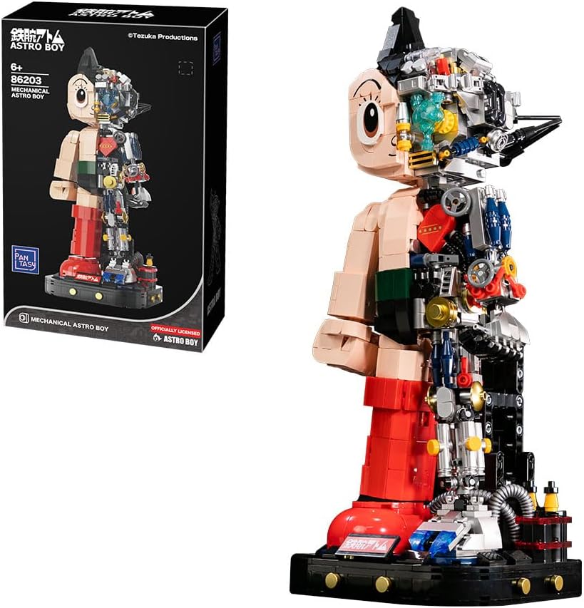 Pantasy Astro Boy Mechanical Clear Version Klemmbausteine Set - 86203