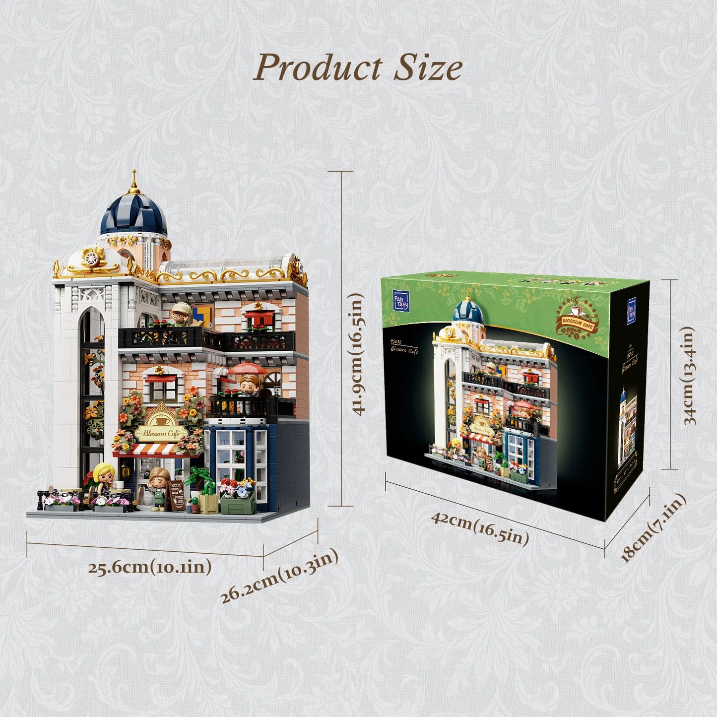 Pantasy Blossom Café Klemmbausteine Set - 85032