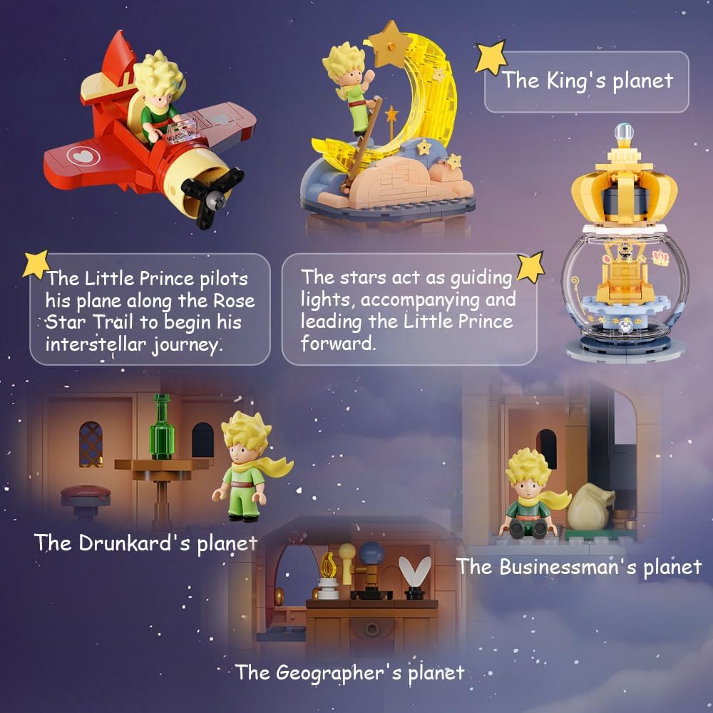 Pantasy Der kleine Prinz Sternenschloss Klemmbausteine Set - 86326