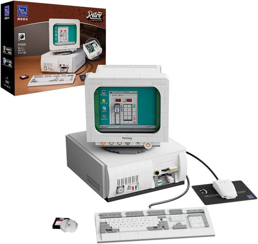 Pantasy Retro 90s PC Computer Klemmbausteine Set - 85005