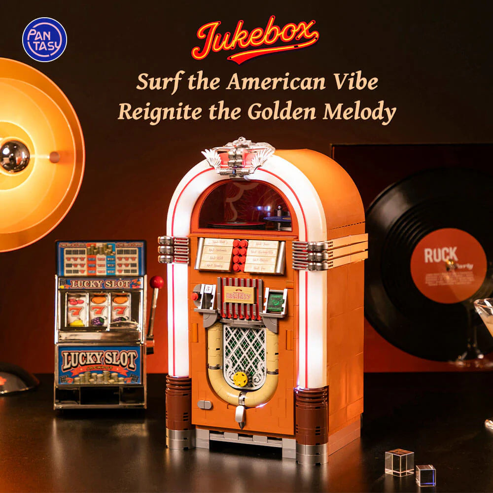 Pantasy Retro Jukebox Klemmbausteine Set - 85020