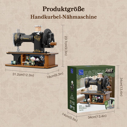 Pantasy Retro Nähmaschine Sewing Machine Klemmbausteine Set - 85028