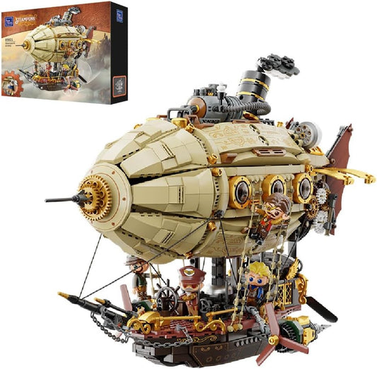 Pantasy Steampunk Airship Luftschiff Klemmbausteine Set - 85021