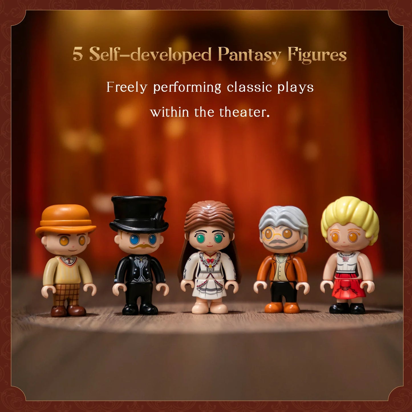 Pantasy The Opera Opernhaus Klemmbausteine Set - 85019