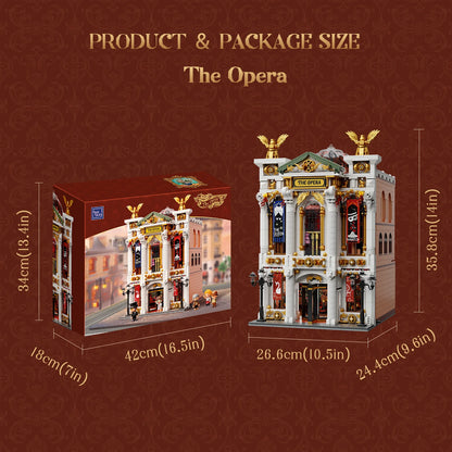 Pantasy The Opera Opernhaus Klemmbausteine Set - 85019
