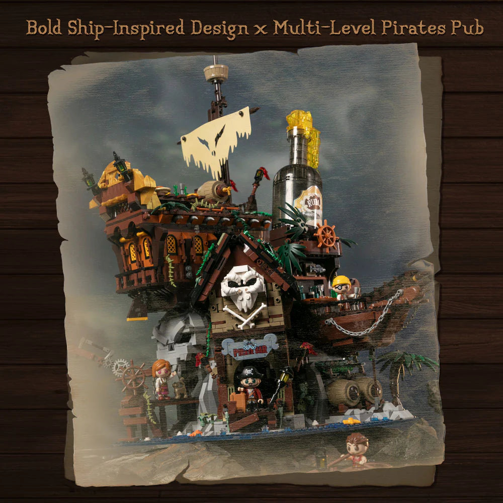 Pantasy The Pirates Pub Piratenbar Klemmbausteine Set - 85022