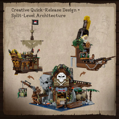 Pantasy The Pirates Pub Piratenbar Klemmbausteine Set - 85022