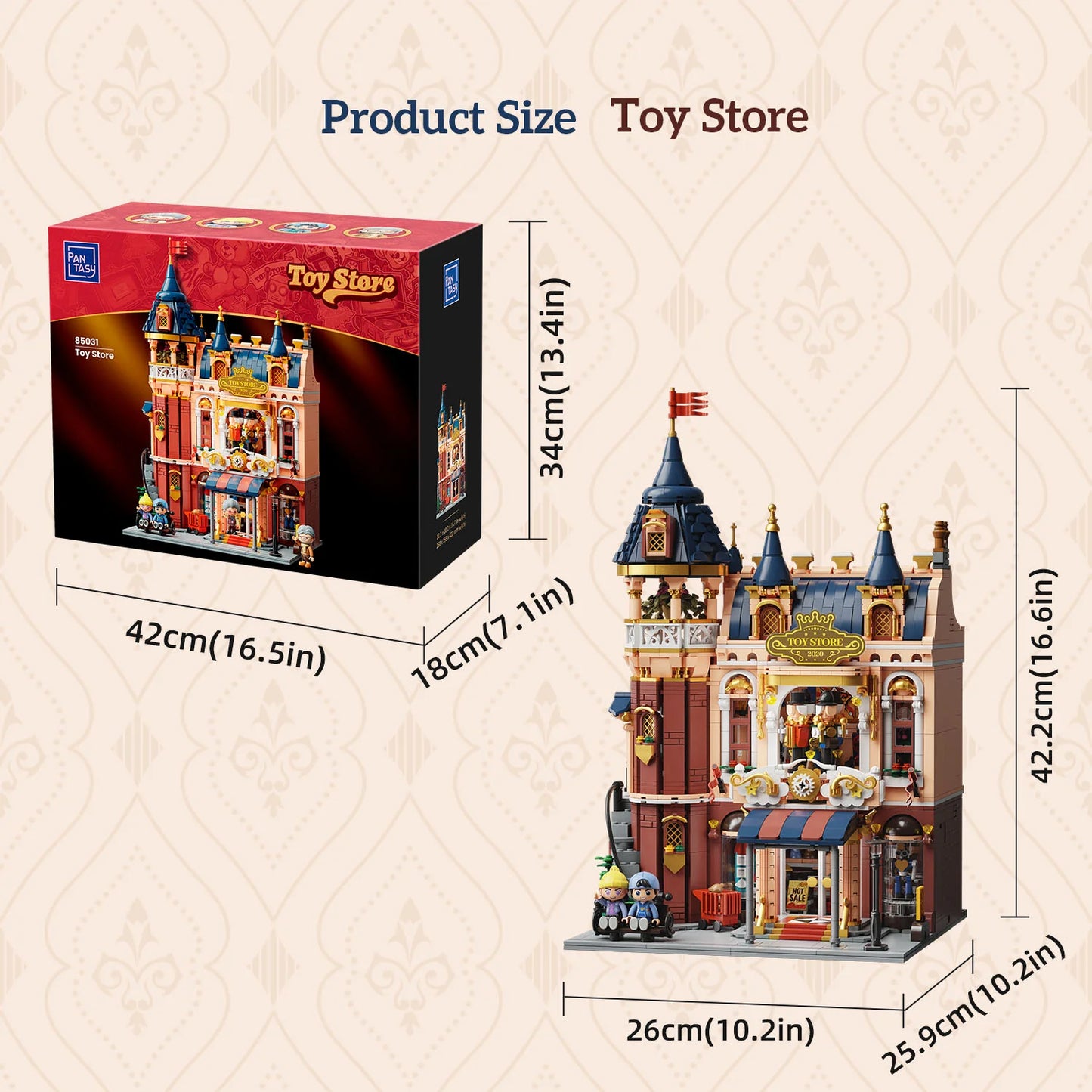 Pantasy Toy Store Spielzeugladen Klemmbausteine Set - 85031