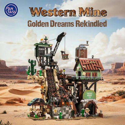 Pantasy Western Mine Klemmbausteine Set - 85025