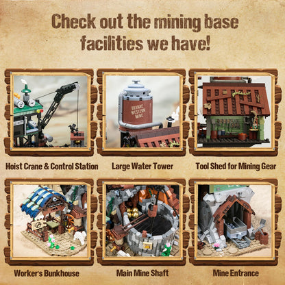 Pantasy Western Mine Klemmbausteine Set - 85025