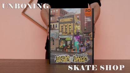 Funwhole Skate Shop Klemmbausteine Set - F9051