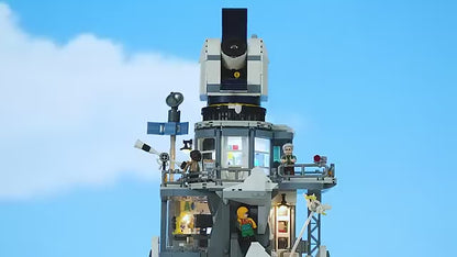 Lumibricks Alpine Observatory Sternwarte mit Projektor Klemmbausteine Set - L9091